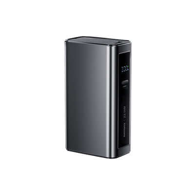 Remax FP-12 Fast Charging Powerbnk 10000mAh portable charger with dual ports and fast-charging capabilities.