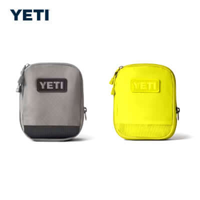 Yeti CROSSROADS™ Packing Cube - Small in gray and yellow for organizing essentials, ideal for corporate gifts.