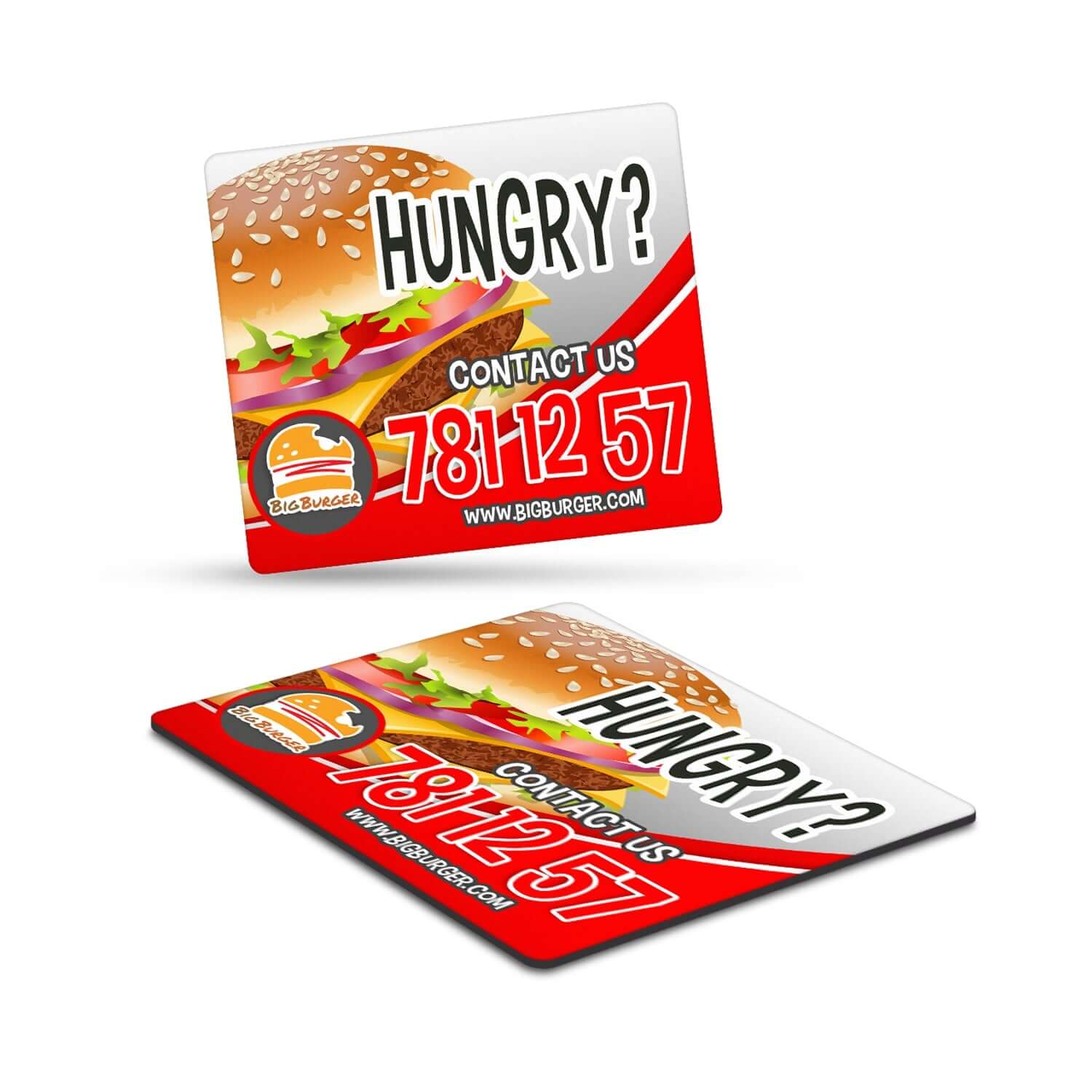 Fridge Magnet 90 x 80mm - Rectangle Corporate Gift Singapore