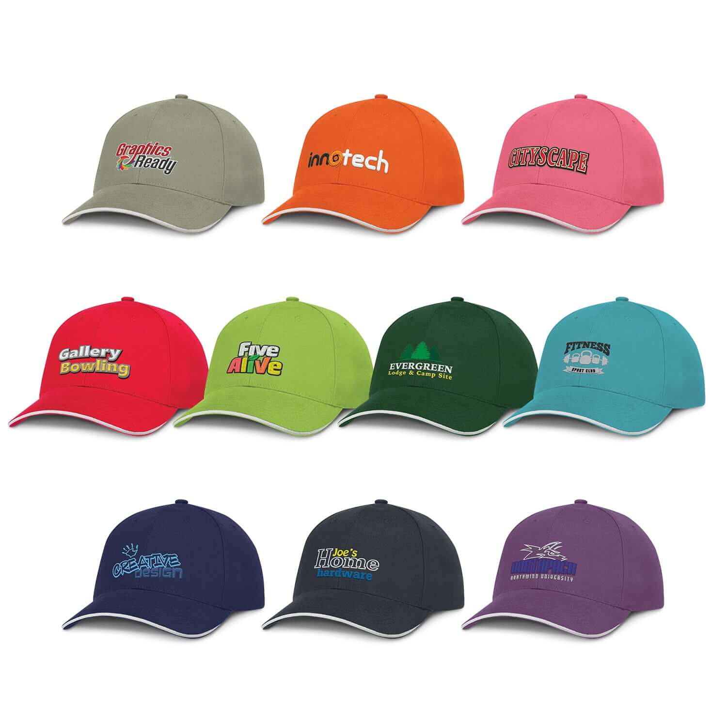 Swift Cap White Trim Corporate Gift Singapore