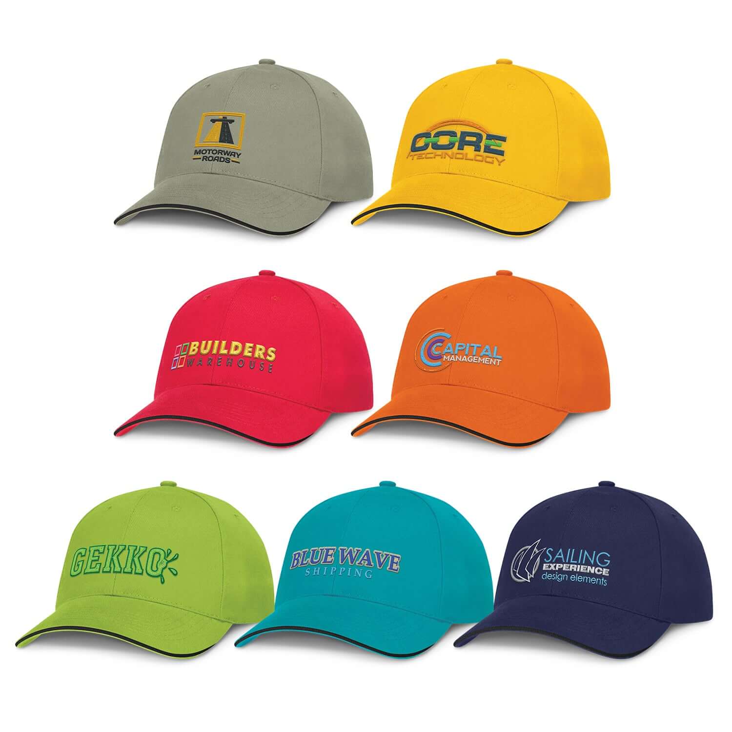 Swift Cap Black Trim Corporate Gift Singapore