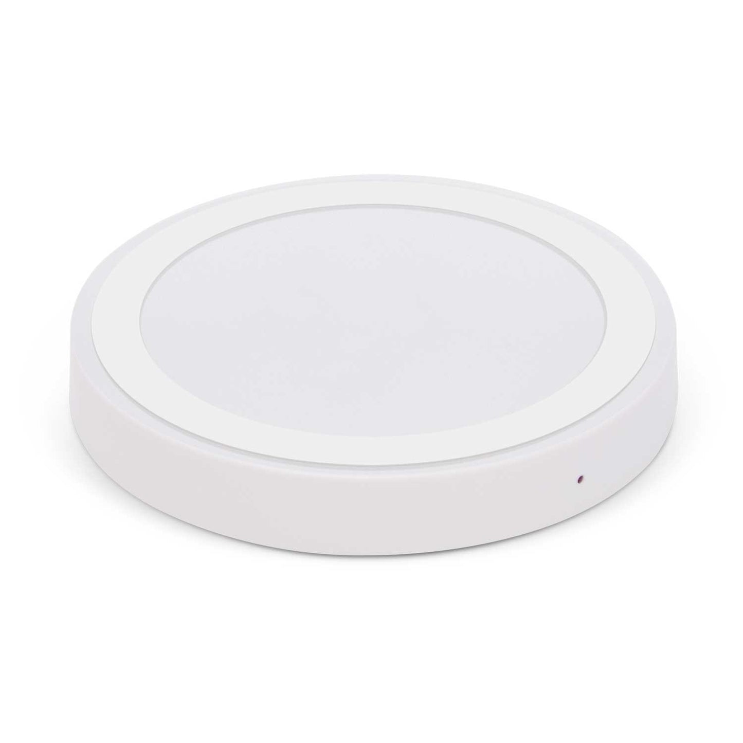 Orbit Wireless Charger, efficient 5W wireless phone charging pad, ideal corporate gift.