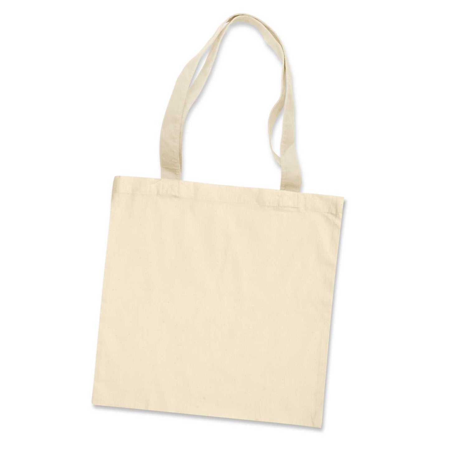 Rembrandt Cotton Tote Bag in natural color, ideal for corporate gifts and everyday use, showcasing a simple, durable design.