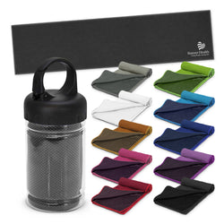 Cooling Sport Towel with Bottle Packaging