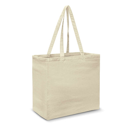 Galleria Cotton Tote Bag in natural color, durable with long handles, ideal as a corporate gift.