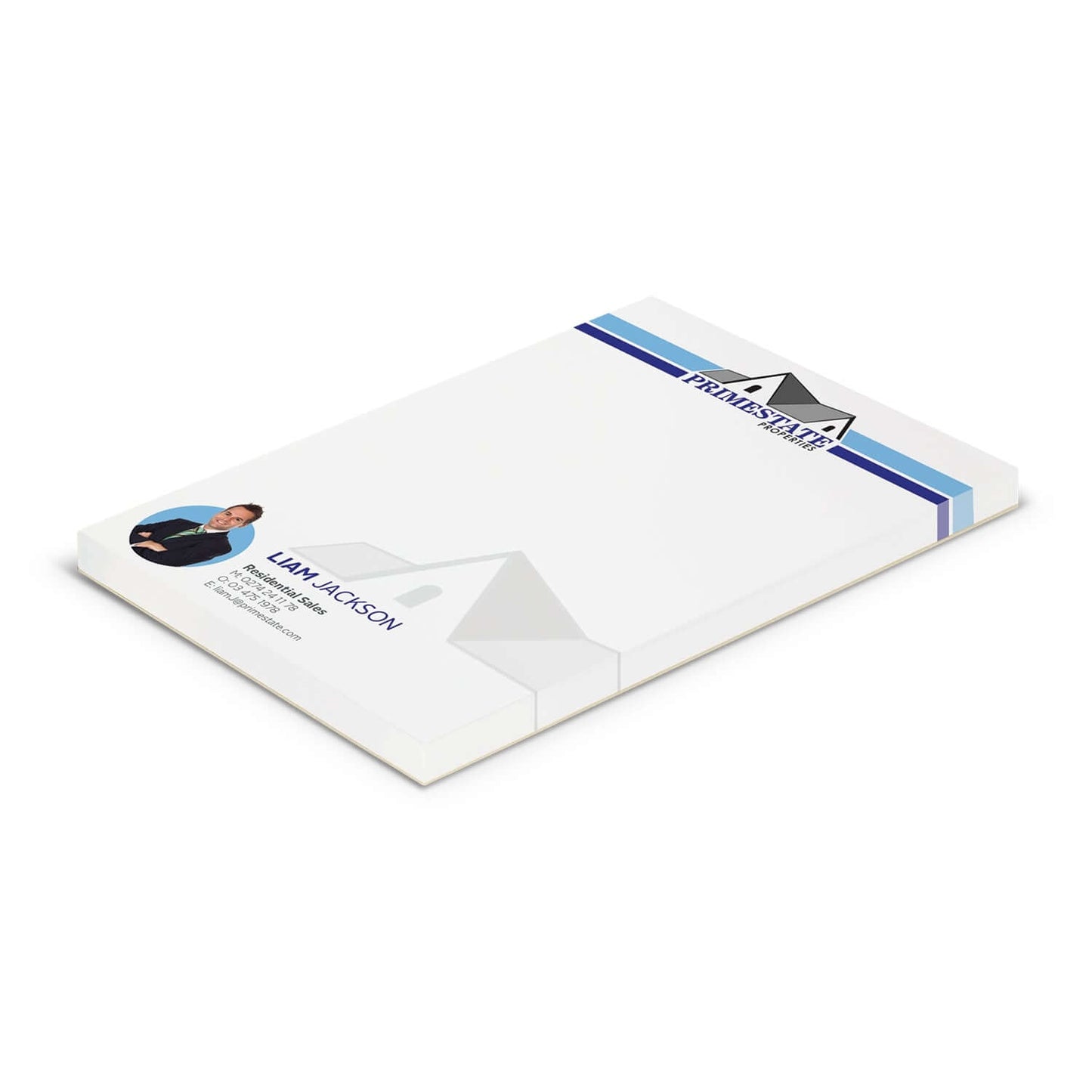 A7 Note Pad - 50 Leaves with customizable branding, ideal as a corporate gift for professionals.