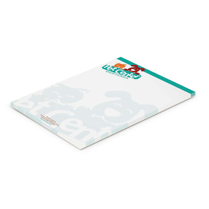 A5 Note Pad - 50 Leaves with vibrant design, perfect for notes and sketches, ideal corporate gift.