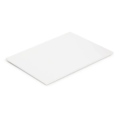 A4 Note Pad - 50 Leaves showing a blank white sheet ready for customization and corporate gifts.