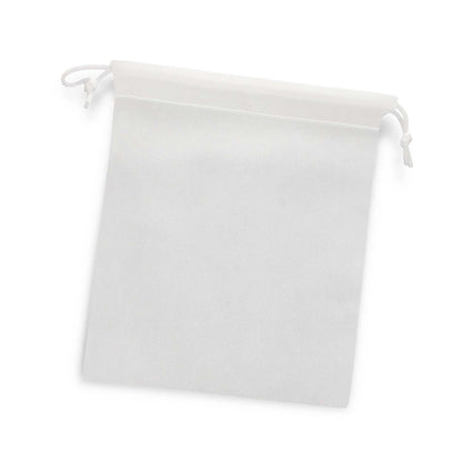 PP Drawstring Gift Bag - Medium in white color, perfect for corporate gifts and versatile gifting needs.