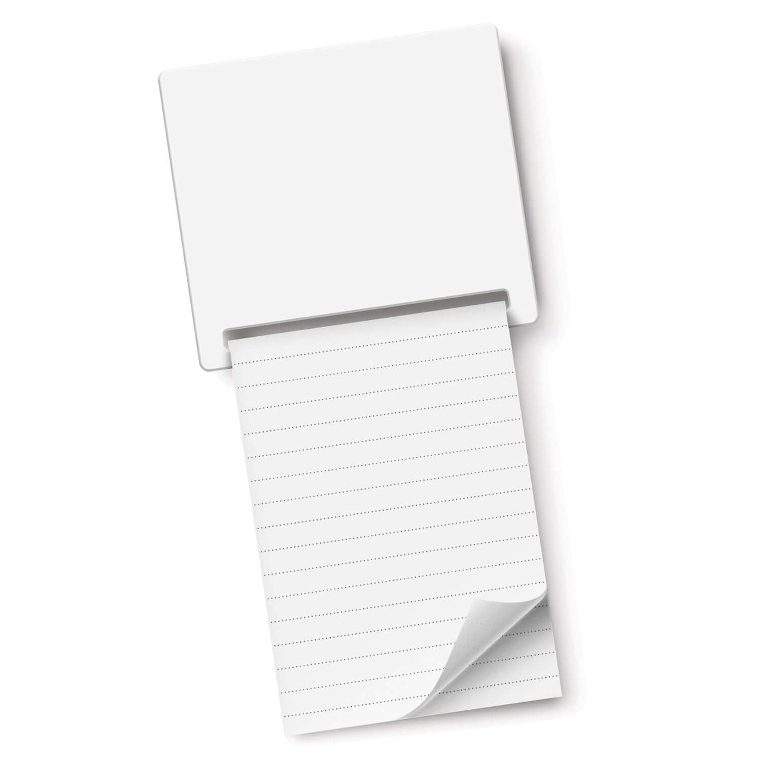 Magnetic Memo Pad - A7 with lined paper for notes, perfect corporate gift for home or office use.