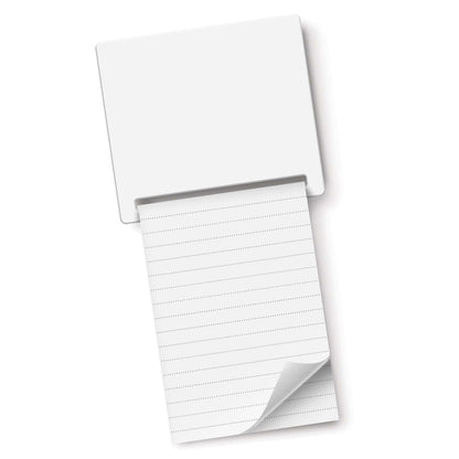 Magnetic Memo Pad - A7 with lined paper for notes, perfect corporate gift for home or office use.