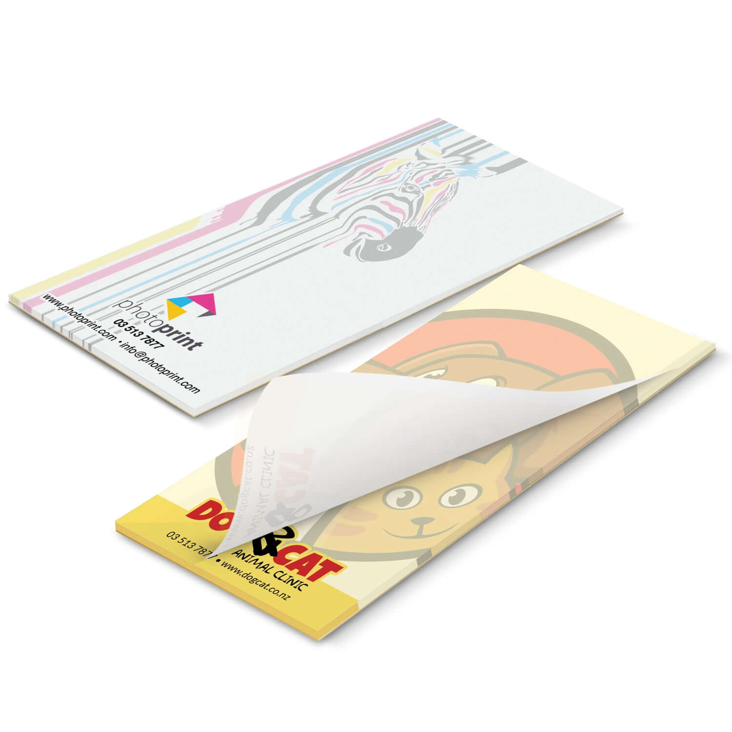 90mm x 160mm Note Pad - Full Colour featuring a vibrant design, ideal for notes and corporate gifts.