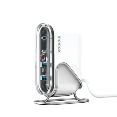 Momax 1-Charge Flow 4-Port GaN Charger 80W Corporate Gifts Singapore