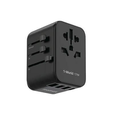 Momax 1-World 4-Port Travel Charger 17W Corporate Gifts Singapore