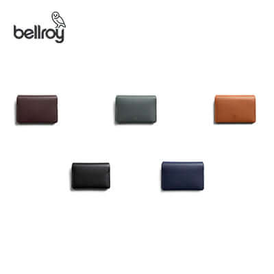 Bellroy Under Cover Card Holder in multiple colors, perfect for corporate gift options.