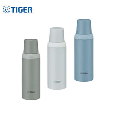 Tiger Vacuum Insulated Stainless Steel Bottle MSI-A in three colors for optimal beverage preservation.