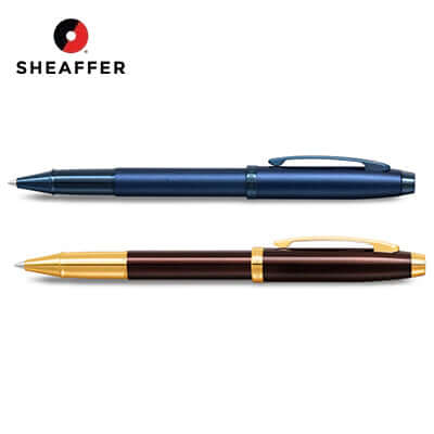 Sheaffer® 100 Rollerball Pen With PVD Trim, modern design ideal for corporate gift Singapore.