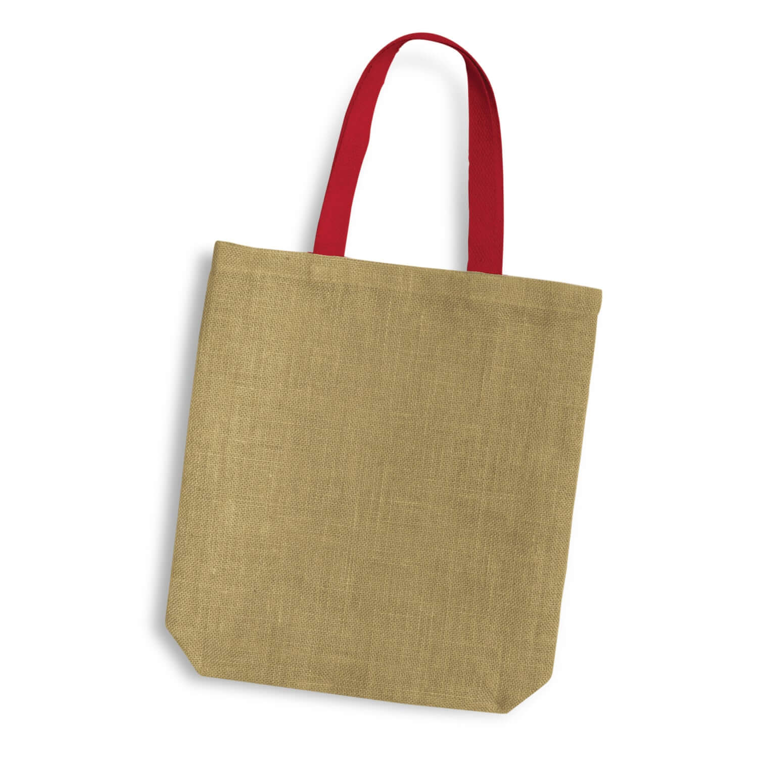 Thera Jute Tote Bag - Coloured Handles Corporate Gift Singapore