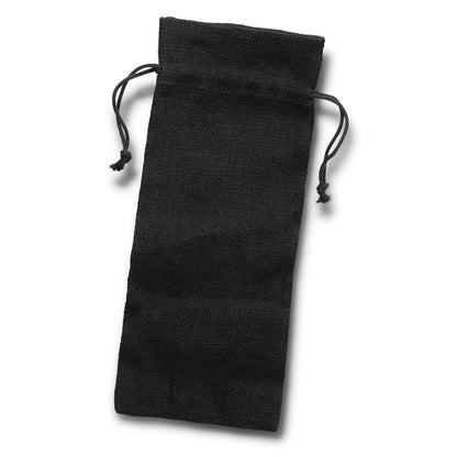 Jute Wine Drawstring Bag Corporate Gift Singapore
