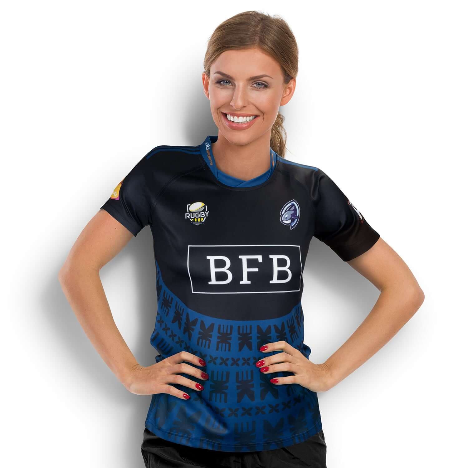 Custom Womens Performance Rugby T-Shirt Corporate Gift Singapore