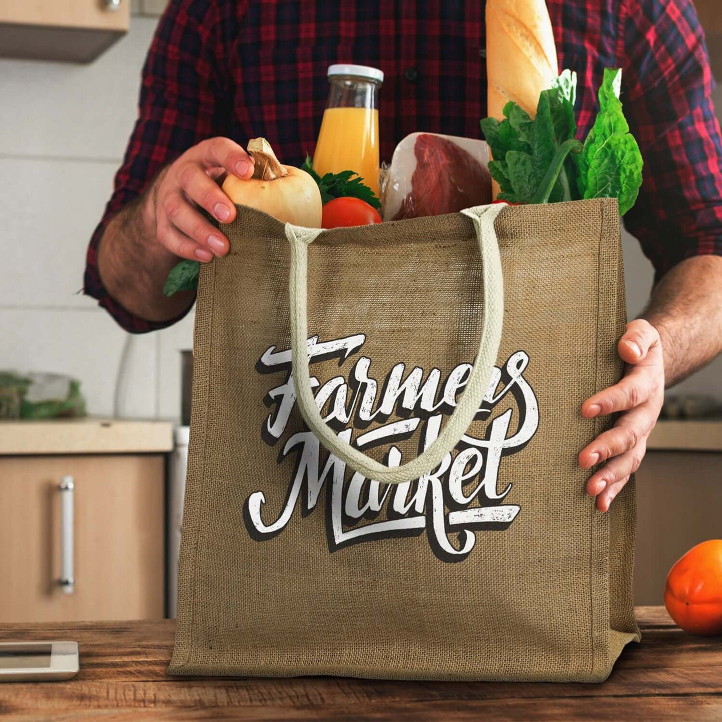 Lanza Starch Jute Tote Bag Corporate Gift Singapore