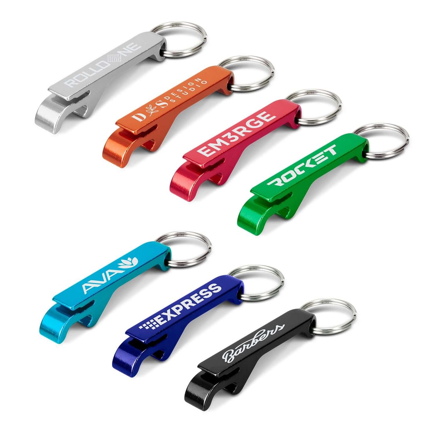 Snappy Metal Bottle Opener Key Ring Corporate Gift Singapore