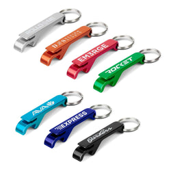 Snappy Metal Bottle Opener Key Ring Corporate Gift Singapore