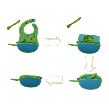 B BOX Travel Bib + Silicone Spoon Corporate Gifts Singapore