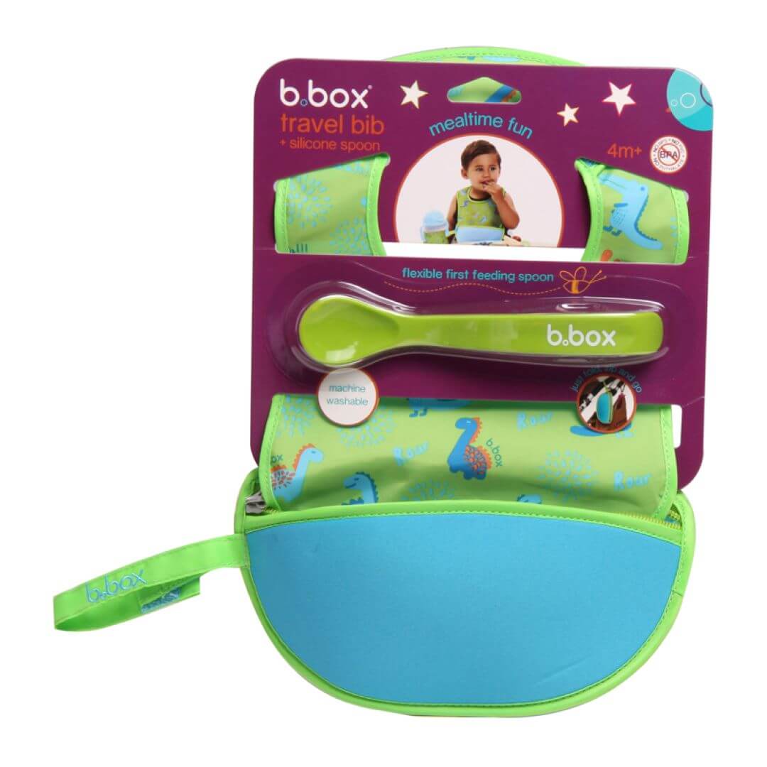 B BOX Travel Bib + Silicone Spoon Corporate Gifts Singapore