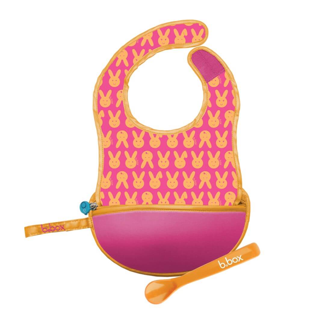 B BOX Travel Bib + Silicone Spoon Corporate Gifts Singapore