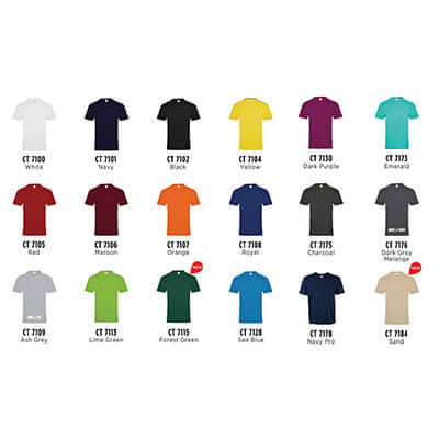 Unisex Superb Cotton T-shirt Corporate Gifts Singapore
