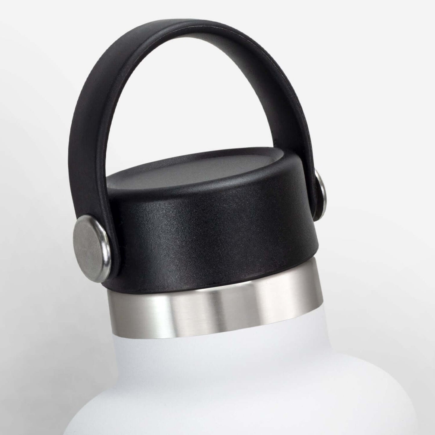 Nomad Vacuum Bottle 1L - Carry Lid close-up showing durable lid design, ideal for corporate gift.