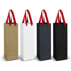 Wine Ribbon Handle Paper Bag Corporate Gift Singapore