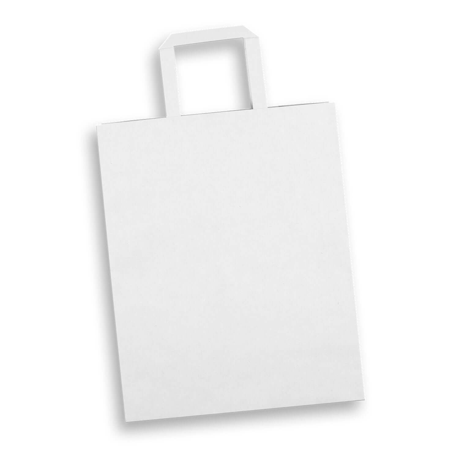 Large Flat Handle Paper Bag Portrait Corporate Gift Singapore