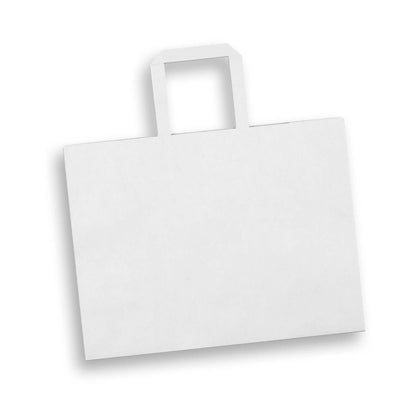 Large Flat Handle Paper Bag Landscape Corporate Gift Singapore