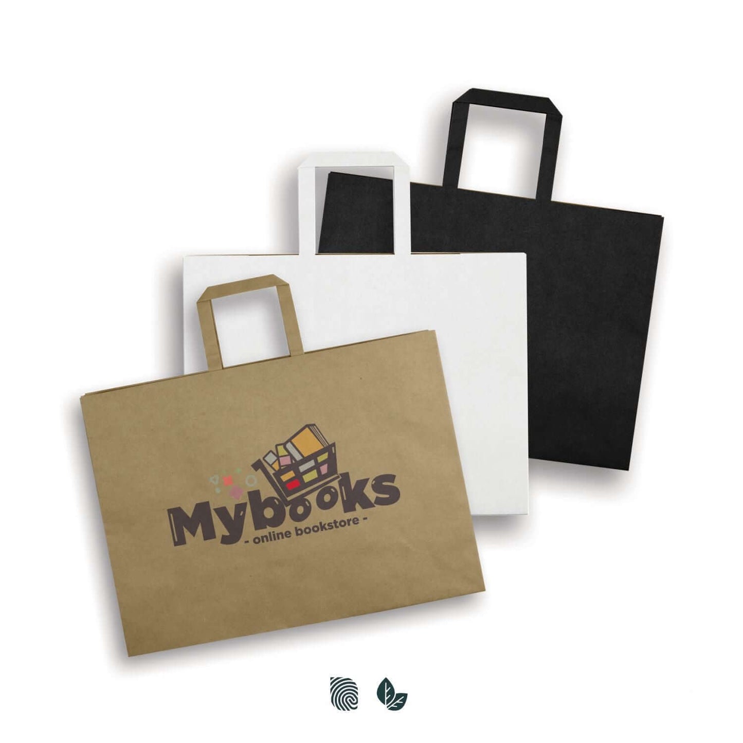 Extra Large Flat Handle Paper Bag Landscape Corporate Gift Singapore