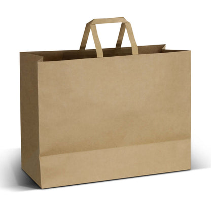 Extra Large Flat Handle Paper Bag Landscape Corporate Gift Singapore