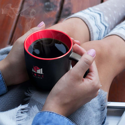 Two Tone Mocha Coffee Mug Corporate Gift Singapore