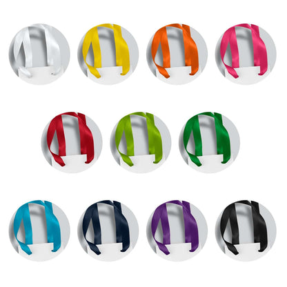 Custom Champagne Ribbon Handle Paper Bag - Full Colour Corporate Gift Singapore