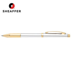 Sheaffer® 100 Chrome with Gold Trims Rollerball Pen for Corporate Gift Singapore