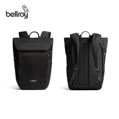 Bellroy Melbourne Backpack Compact in black, perfect corporate gift for urban professionals.
