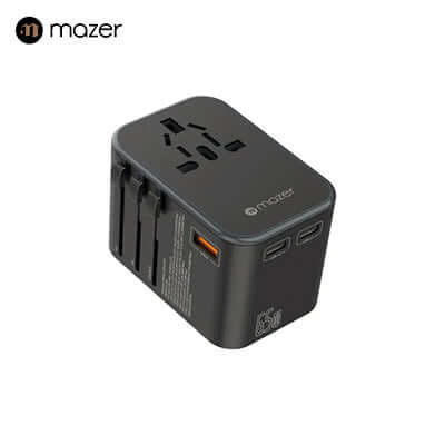 Mazer Infinite Travel 65W Gan Universal Travel Charger Corporate Gifts Singapore