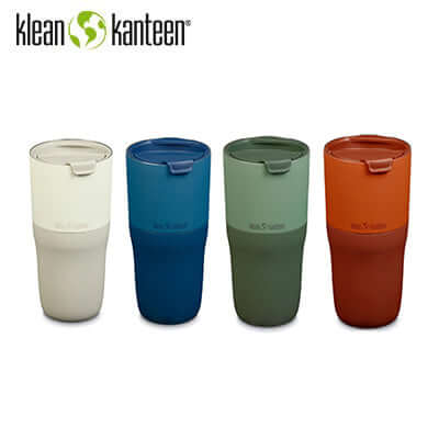 Klean Kanteen Rise 26oz Tumbler (with Flip Lid) in four colors, perfect for corporate gifts and daily adventures.