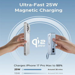 UGREEN MagFlow Magnectic Wireless Power Bank 20000mAh 45W