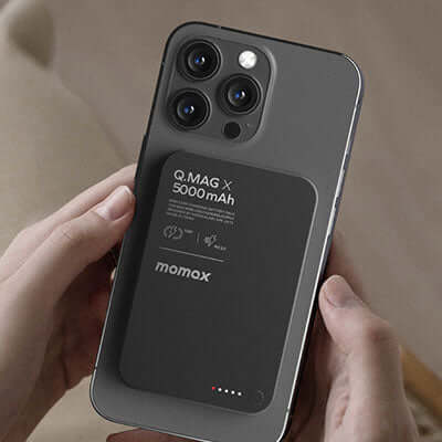 Momax Q.Mag X Magnetic Wireless Power Bank 5000mAh - Gen 2 Corporate Gifts Singapore