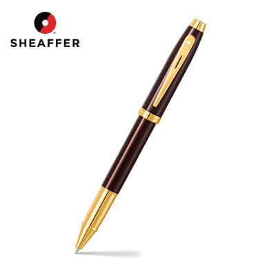 Sheaffer® 100 Rollerball Pen With PVD Trim, perfect for corporate gifts in Singapore.