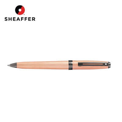 Sheaffer® Prelude® Copper Tone PVD Ballpoint Pen with brushed finish and gunmetal trim, ideal corporate gift.