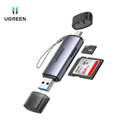 UGREEN OTG Card Reader 2-in-1 USB C - Corporate Gift – AbrandZ