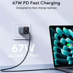 Aukey PA-B6U 67W UFCS 3-Port Wall Charger Corporate Gifts Singapore