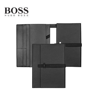 Hugo Boss Folder A4 Illusion Gear Black